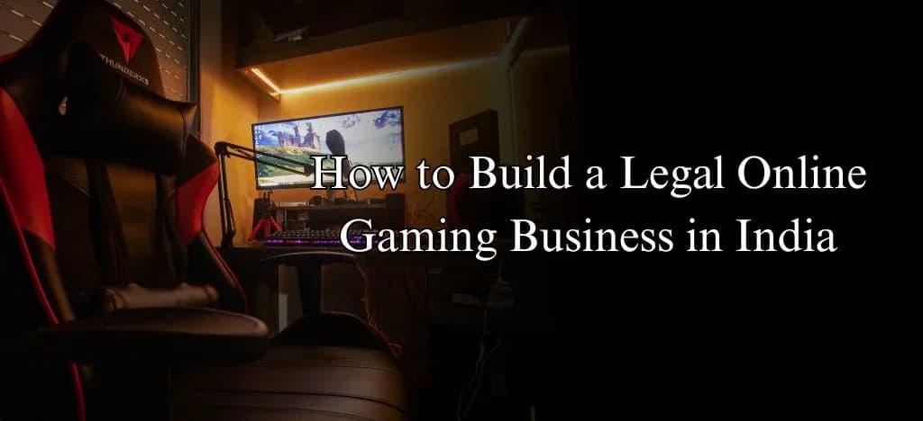 How to Build a Legal Online Gaming Business in India